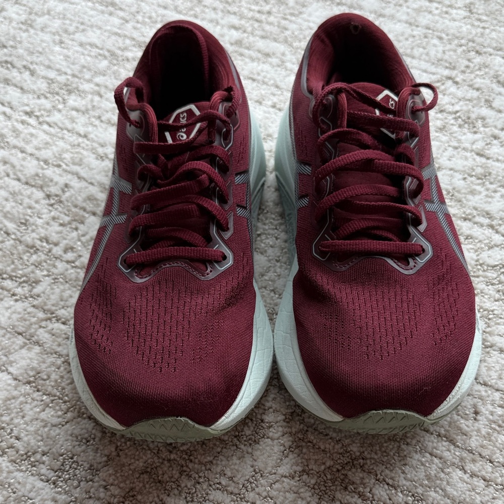 ASICS Maroon Athletic Shoes - Picture 8 of 9